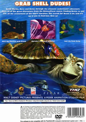 Disney-Pixar Finding Nemo (Japan) box cover back